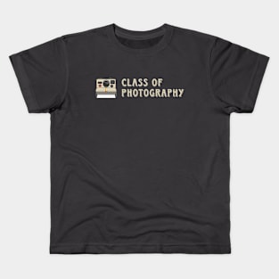Class of Photography Kids T-Shirt